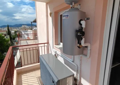 Εγκατάσταση αντλίας θερμότητας